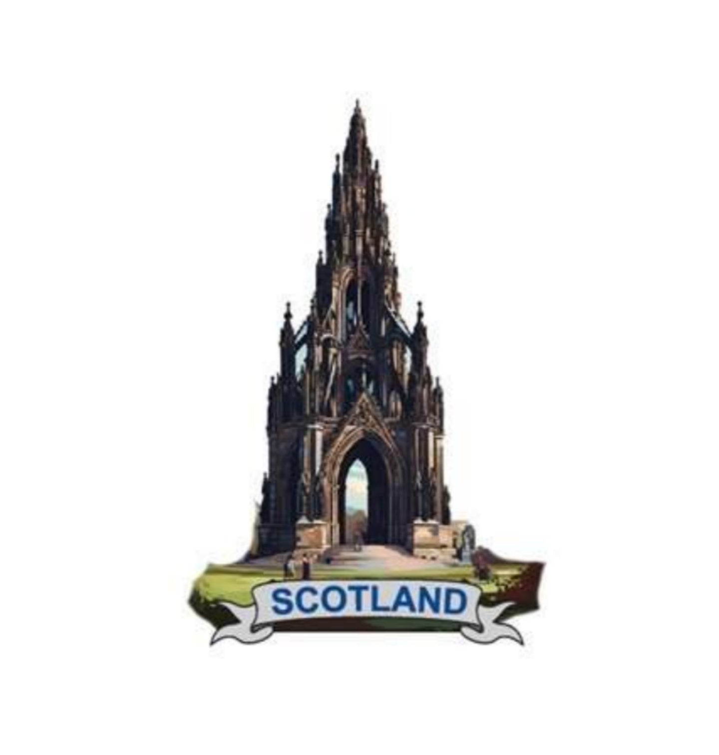Resin Magnet - Scotland Monument