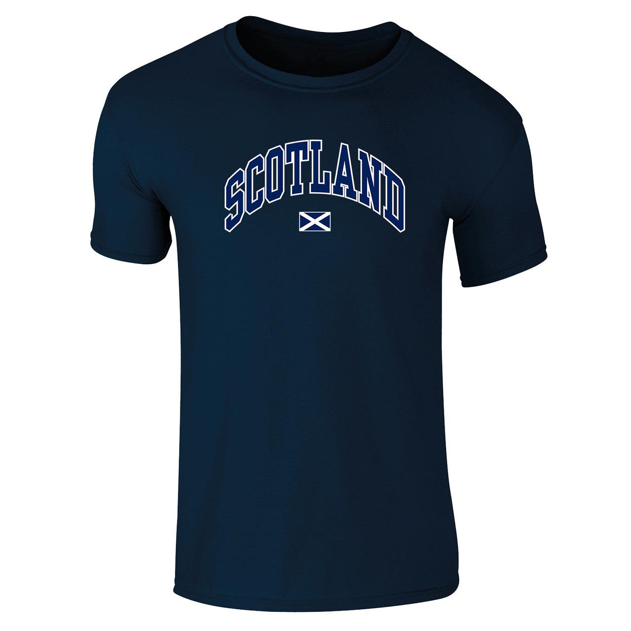 Saltire Harvard Kids T-Shirt (Navy Blue)