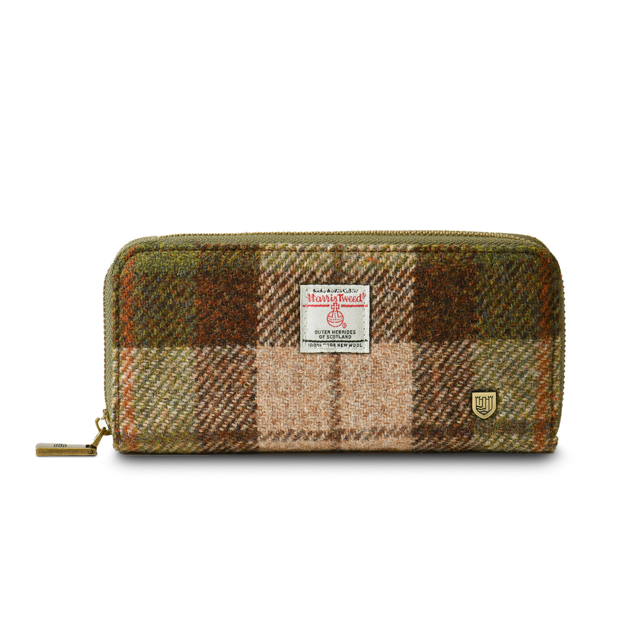The Long Purse (Chestnut & Blue Tartan)