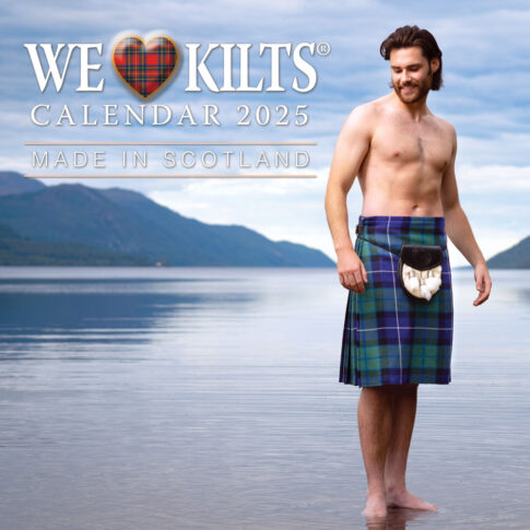 2025 We Love Kilts Compact Calendar