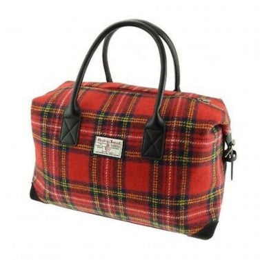 Harris Tweed Mull Tartan Wallet In Royal Stewart