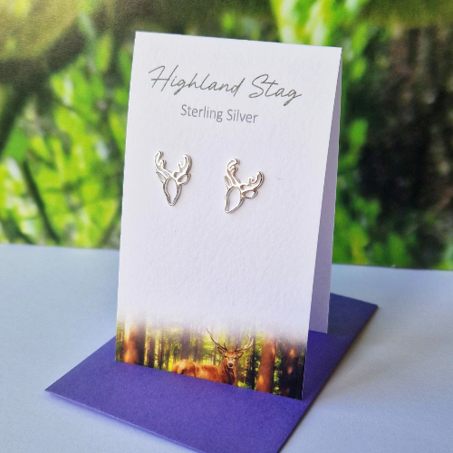 Highland Stag Studs
