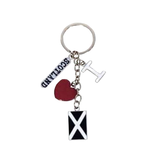 I Heart Scotland Keyring