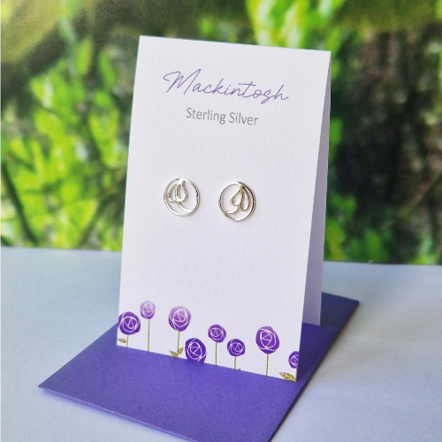 Mackintosh Leaf Studs