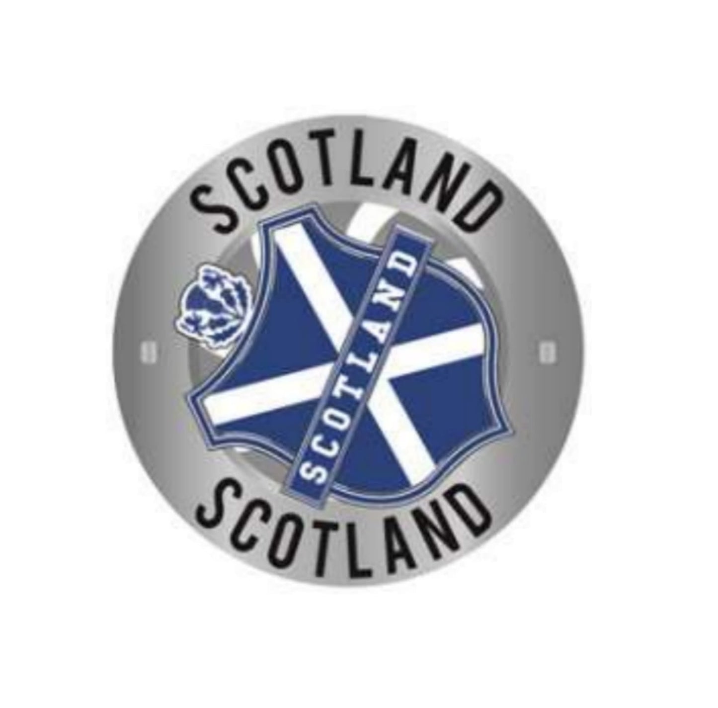 Metal Spinner Magnet - Scotland Emblem