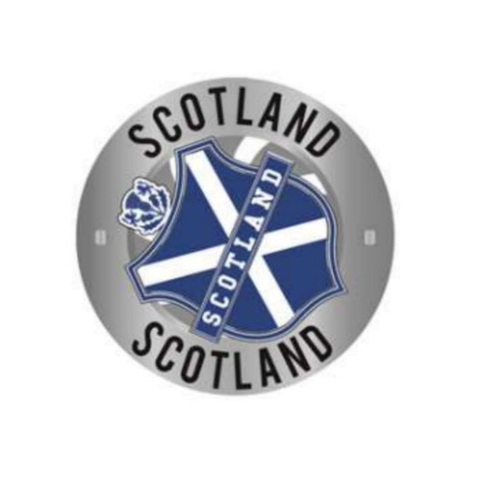 Metal Spinner Magnet - Scotland Emblem