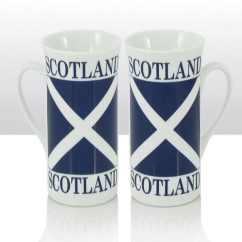 Scotland Saltire Lippy Mugs