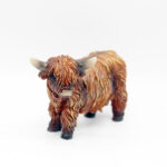 Highland Cow Figurine - Bronze (Medium)