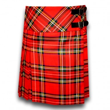 Ladies Royal Stewart Tartan Deluxe Billie Kilt