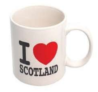 I Heart Scotland Mug (White)