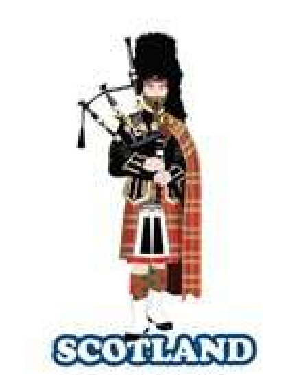 Pin Badge - Scotland Piper