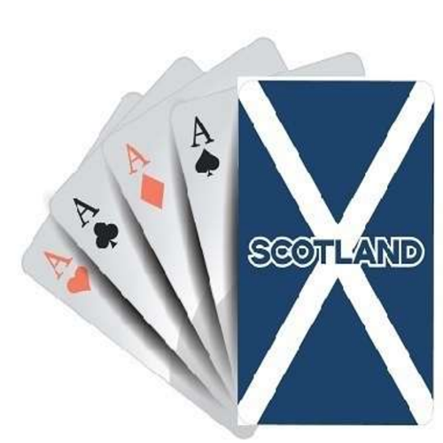 Playing Cards - Scotland Saltire