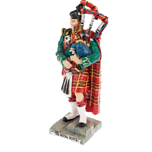 Royal Scots Piper Sculpture