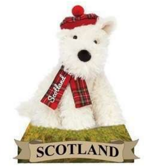 Resin Figure - Westie Scottie Dog