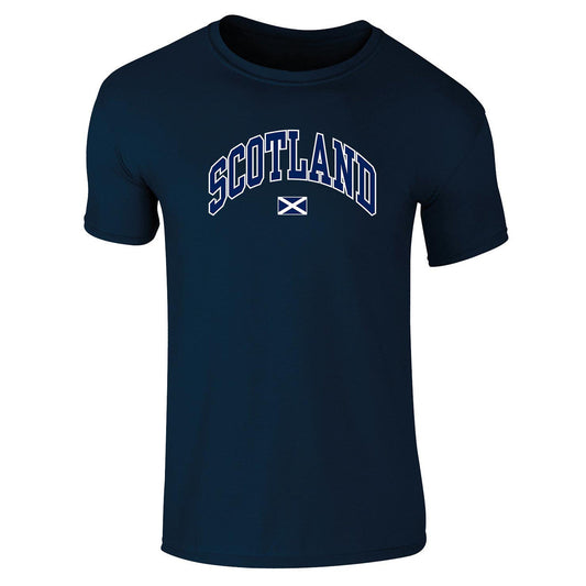 Saltire Harvard Kids T-Shirt (Navy Blue)