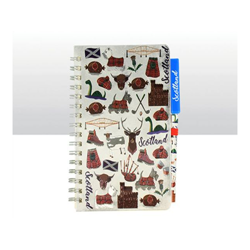 Scotland Icon Notepad & Icon Pen Set