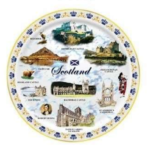 Scotland Monuments Plate