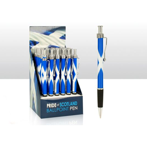 Scotland With Wavy Clip Pens