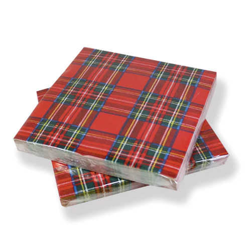 Scottish Napkins- Royal Stewart Napkins D&C