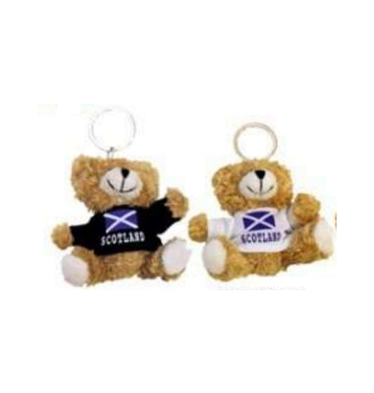 Teddy Keyrings - Scotland Flag
