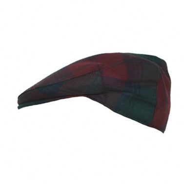 Lochcarron Mens Lindsay Barnton Tartan Flat Cap