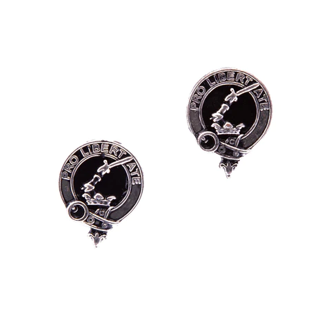 Art Pewter Wallace Clan Cufflinks