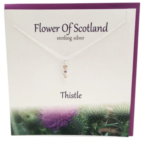 Flower of Scotland Thistle Pendant
