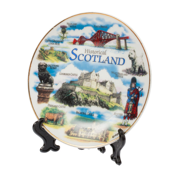 Historical Scotland Plate - Small