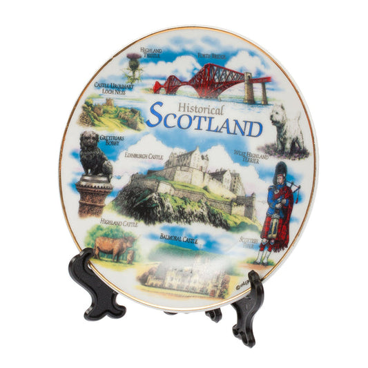 Historical Scotland Plate - Small