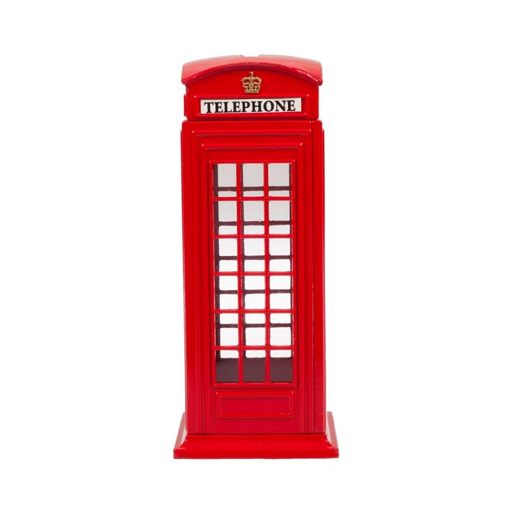 Medium Telephone Booth Money Box