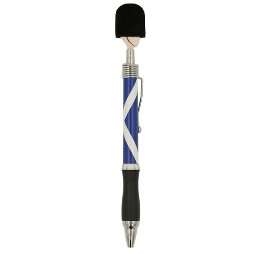 Piper Head Pen With Saltire Barrel